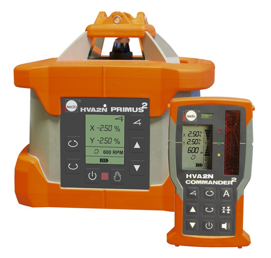 NEDO PRIMUS 2 HVA2N mit Commandor 2 – Rotations- / Neigungslaser horizontal & vertikal - Image 2